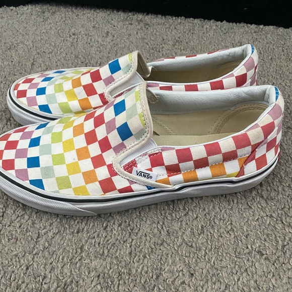 Rainbow Vans slip on - Picture 6 of 6